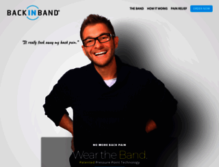 backinband.com screenshot