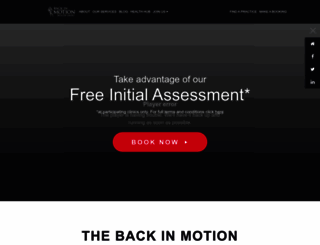 backinmotion.com.au screenshot