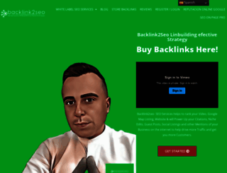 backlink2seo.com screenshot