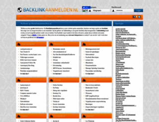 backlinkaanmelden.nl screenshot