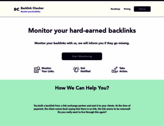 backlinkchecker.info screenshot