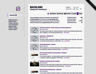 backlinki.pl screenshot
