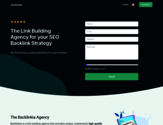 backlinkia.com screenshot
