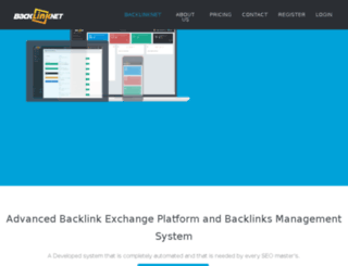 backlinknet.com screenshot