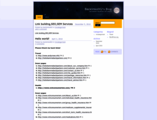 backlinks002.wordpress.com screenshot