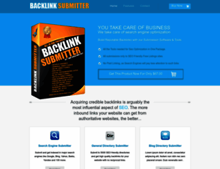 backlinksubmitter.com screenshot