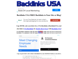 backlinksusa.com screenshot