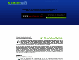 backlinktest.com screenshot