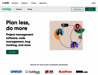 backlogtool.com screenshot