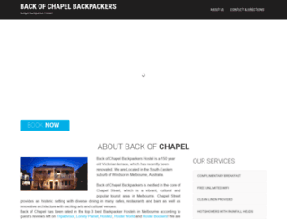 backofchapel.com screenshot
