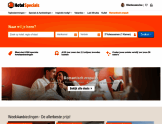 backoffice.hotelspecials.nl screenshot