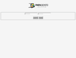 backoffice.papabento.com screenshot