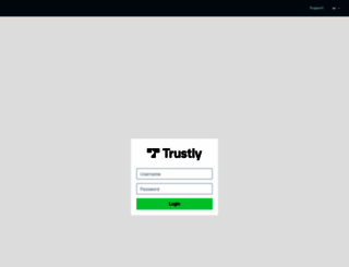 backoffice.trustly.com screenshot