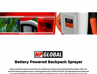 backpack-sprayer.com screenshot