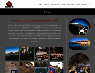 backpackerbus.co.za screenshot