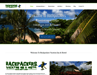 backpackershawaii.com screenshot