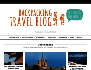backpacking-travel-blog.com screenshot