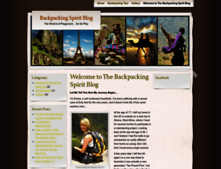 backpackingspiritblog.wordpress.com screenshot