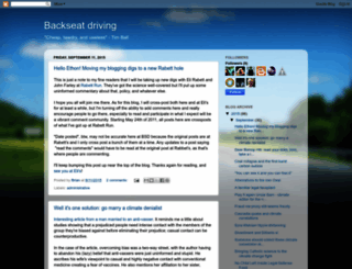 backseatdriving.blogspot.com screenshot