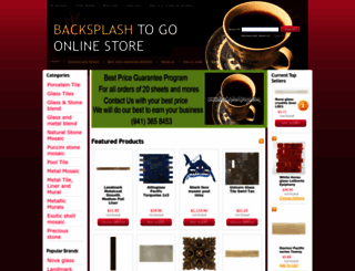 backsplashtogo.com screenshot
