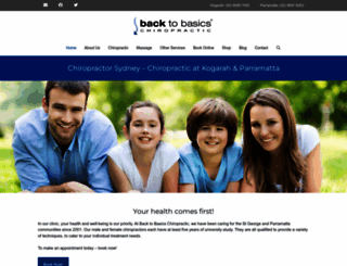 backtobasicschiropractic.com.au screenshot