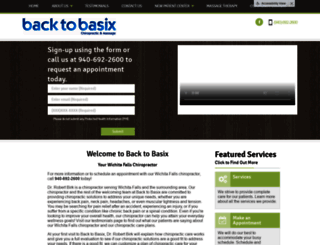 backtobasixhealth.com screenshot