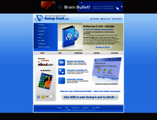 backup-email.com screenshot