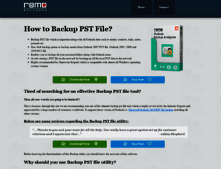 backuppstfile.com screenshot