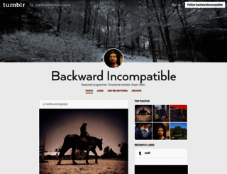 backwardincompatible.com screenshot