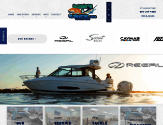 backwater2bluewater.com screenshot
