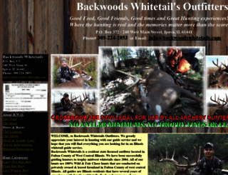 backwoodswhitetails.com screenshot