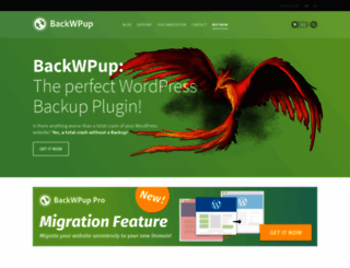 backwpup.com screenshot
