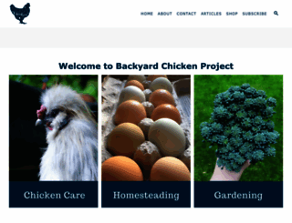 backyardchickenproject.com screenshot