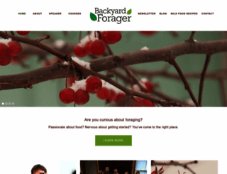 backyardforager.com screenshot