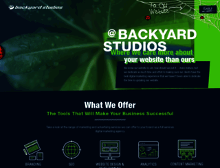backyardstudios.com screenshot