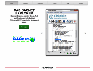 bacnetexplorer.com screenshot