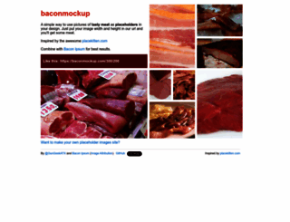 baconmockup.com screenshot