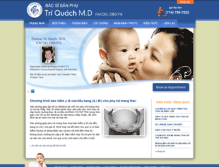 bacsisanphu.com screenshot