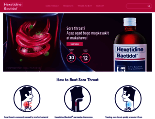 bactidol.com.ph screenshot