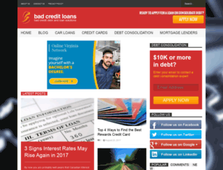 bad-credit-loans.ca screenshot