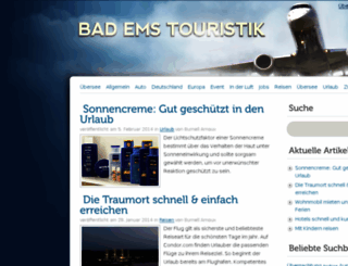bad-ems-touristik.de screenshot