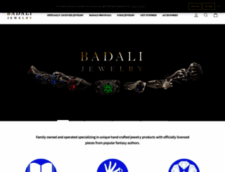 badalijewelry.com screenshot