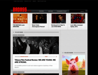 badassdigest.com screenshot