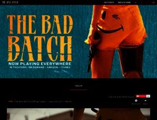badbatchfilm.com screenshot