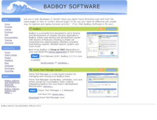 badboysoftware.biz screenshot