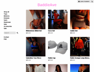 baddieave.storenvy.com screenshot