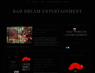 baddreamentertainment.com screenshot