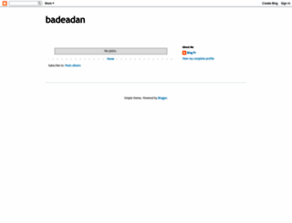 badeadan.blogspot.com screenshot