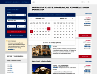 baden-baden-hotels.com screenshot