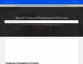 badfinance.org screenshot